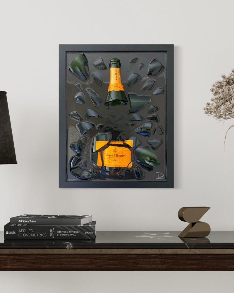 Gift Four - Veuve Clicquot in epoxy