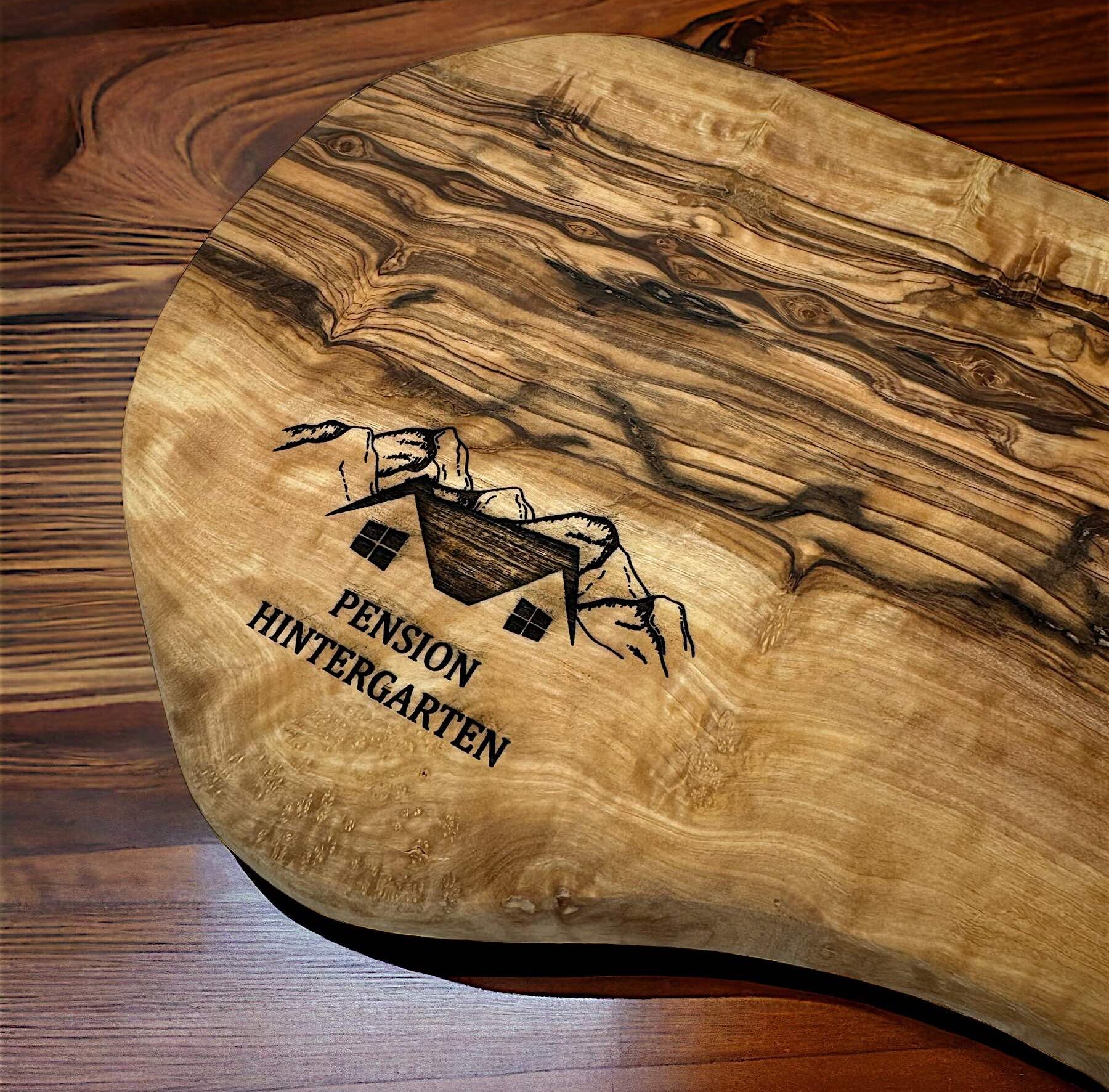 Gift Four - houten borrelplank - Pension Hintergarten