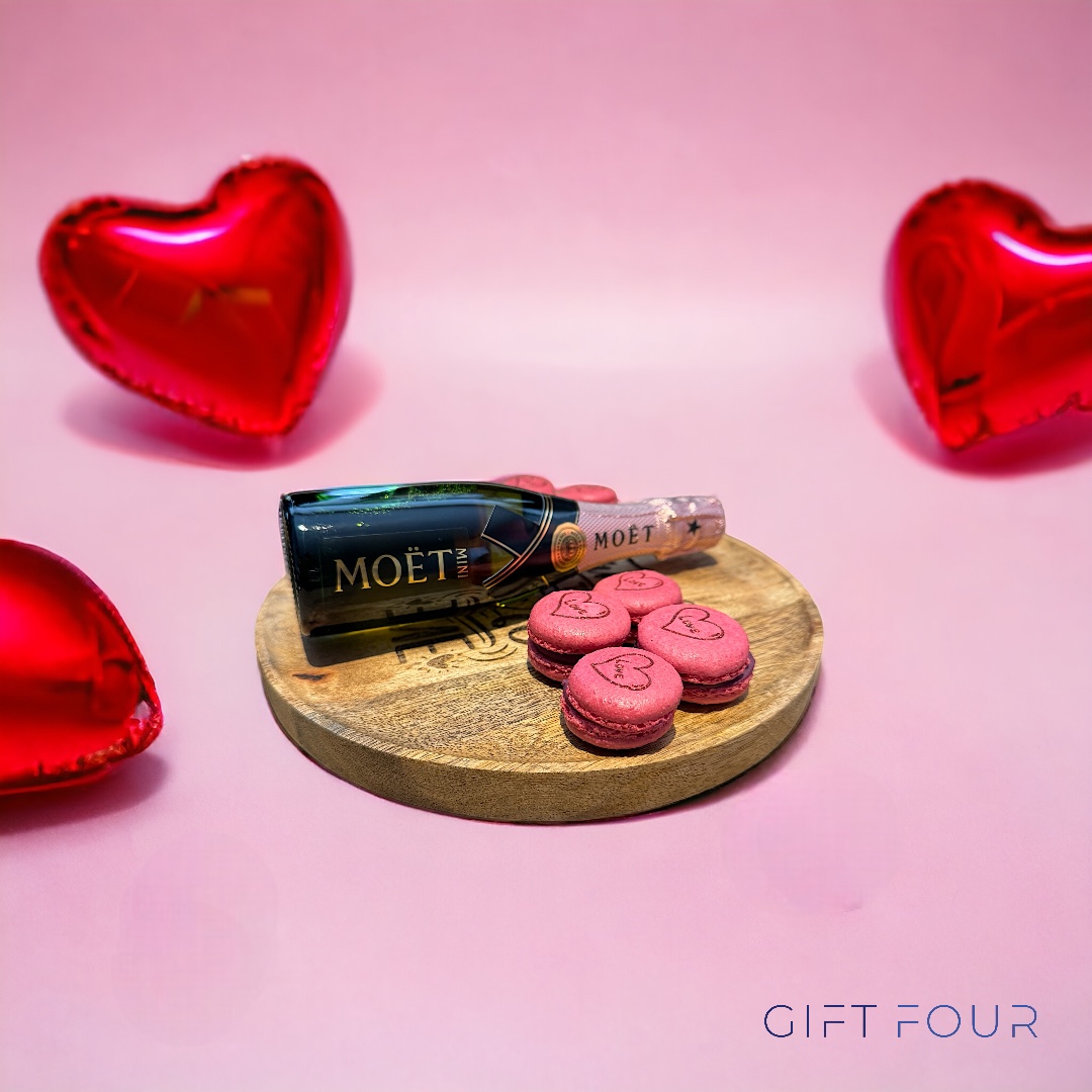 Macarons - Gift Four - valentijnsdag Sizzles